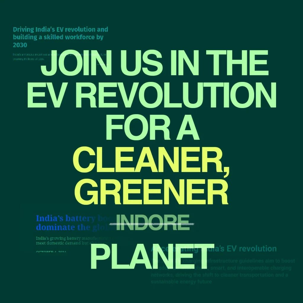 Instagram post for EV Urjaa client of 4k media marketing | Digital marketing company in Indore