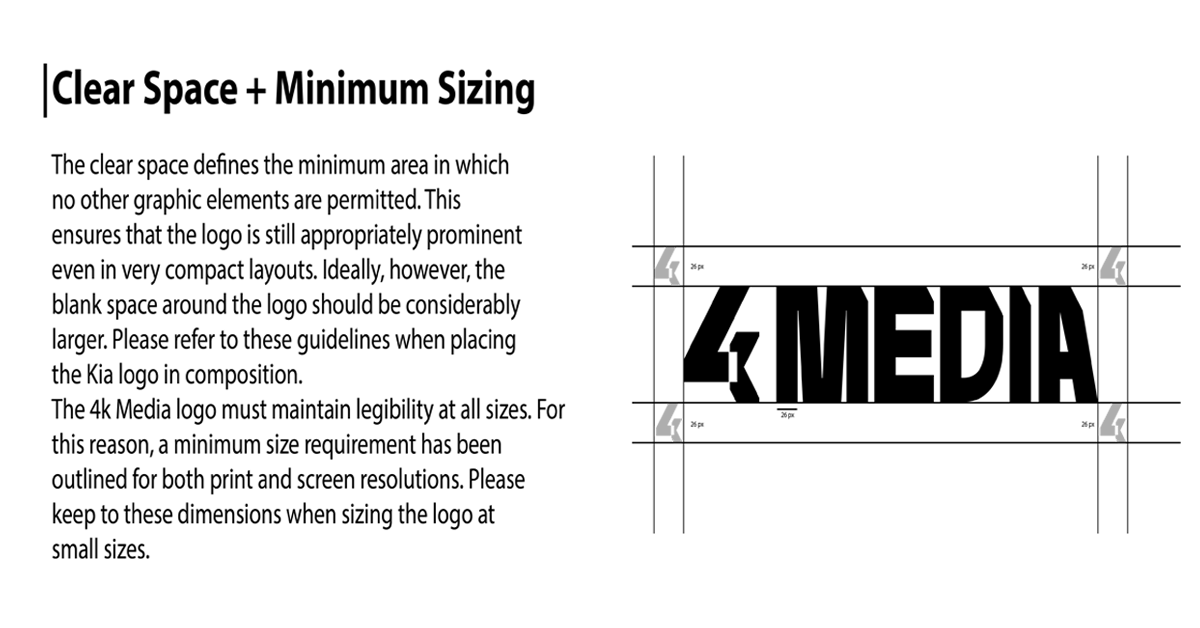 4k media marketing logo usage presentation created by 4k media marketing | Digital Marketing Company in Indore