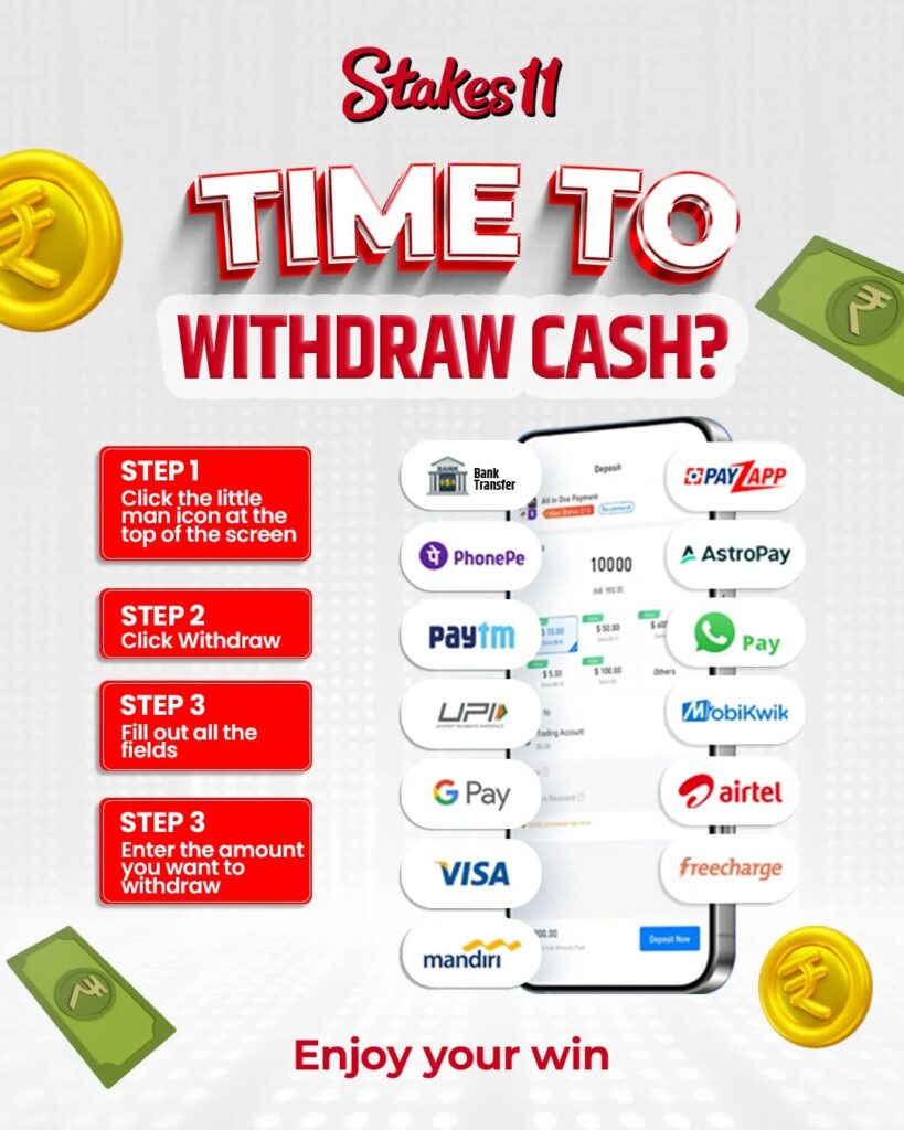 Instagram post for stakes 11 created bt 4K Media Marketing – Digital Marketing Company in Indore